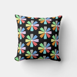 ラッキーフラワーパターン装飾用クッション/クッション クッション