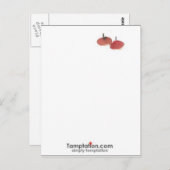 ラッキーフルーツ ポストカード (正面/裏面)