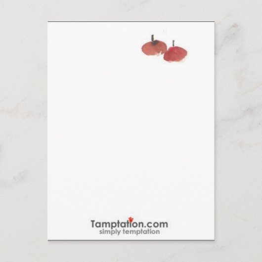 ラッキーフルーツ ポストカード (正面)