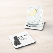 ラッキーブラックラボ コースター (右側)