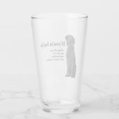 ラッキーブラックラボ タンブラーグラス (裏面)