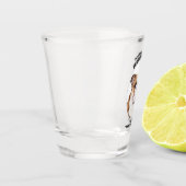 ラッキーブルドッグ ショットグラス (左)