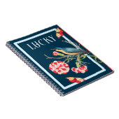 ラッキーブルーソングバード ノートブック (右側)