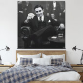 ラッキーブレイク、1920s by Natasha Us キャンバスプリント (インサイチュ (寝室))