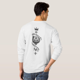 ラッキーベアバックプリント Tシャツ
