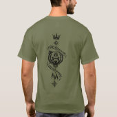 ラッキーベアバックプリント Tシャツ (裏面)