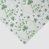 ラッキーベビーSt patricks dayグリーンクローバー 薄葉紙 (詳細)