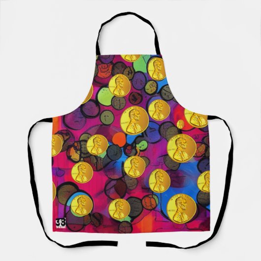 ラッキーペニー エプロン (正面)