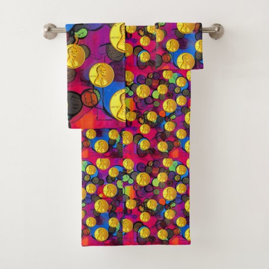 ラッキーペニー バスタオルセット (インサイチュ)