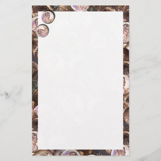 ラッキーペニー 便箋 (裏面)