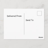 ラッキーペンギンアート ポストカード (裏面)