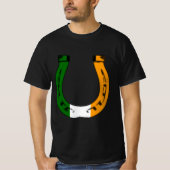 ラッキーホルシュー。アイルランド。 Tシャツ (正面)
