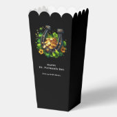 ラッキーホースシューと金ゴールドコイン聖パトリックの日 フェイバーボックス (裏面)