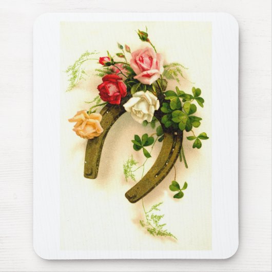 ラッキーホースシューアート マウスパッド (正面)