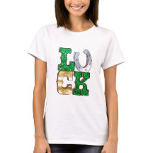 ラッキーホースシューグリーン金ゴールドSt patricks day