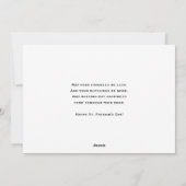 ラッキーホースシューズ&金ゴールドコインズセントパトリックの日 シーズンカード (裏面)