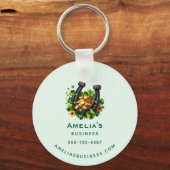 ラッキーホースシューズ&金ゴールドコイン事業 キーホルダー (正面)