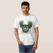 ラッキーホースシューズ。hi-fi。 tシャツ (正面フル)