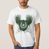 ラッキーホースシューズ。hi-fi。 tシャツ (正面)