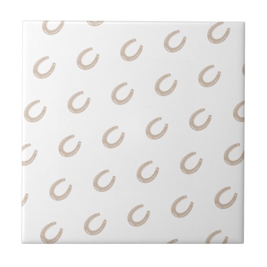 ラッキーホースシュー タイル (正面)