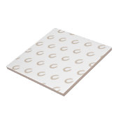 ラッキーホースシュー タイル (側面)