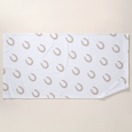 ラッキーホースシュー ビーチタオル