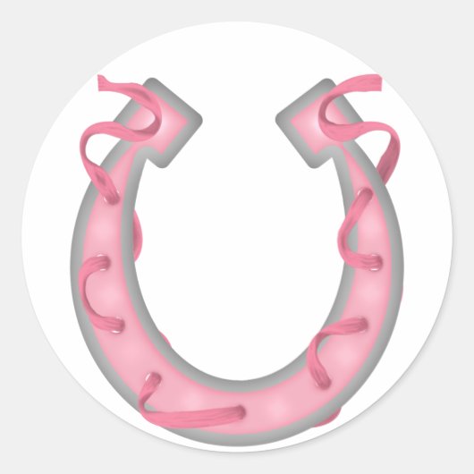 ラッキーホースシュー – SRF ラウンドシール (正面)