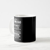 ラッキーボーナスパパTee 素晴らし From Daughter 父の コーヒーマグカップ (正面左)