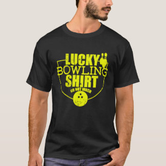 ラッキーボーリングを洗わない引用文ボウリングをする人、 クリケットの投手1 Tシャツ