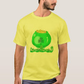 ラッキーポット金ゴールド Tシャツ (正面)