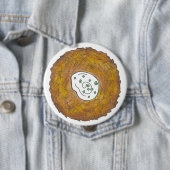 ラッキーポテトパンケーキハヌッカユダヤ系ホリデーフード 缶バッジ (インサイチュ)