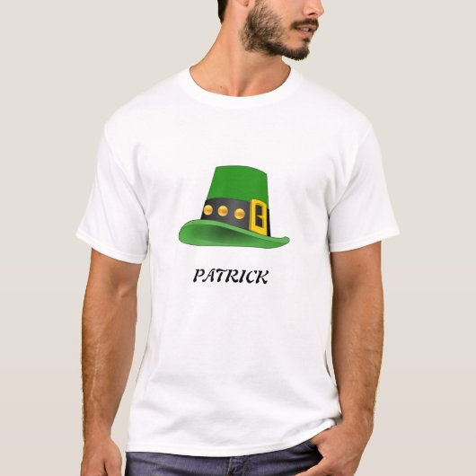 ラッキーマジック グリーン ハット Tシャツ (正面)