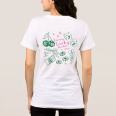 ラッキーママ時代の私のカスタムSt Patricks トライブレンドTシャツ (裏面)