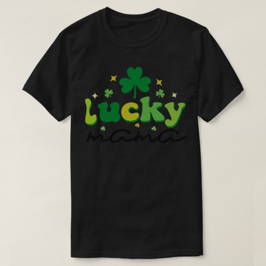 ラッキーママ1 Tシャツ (デザイン正面)