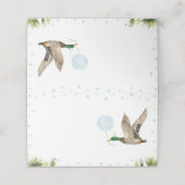 ラッキーマラードダックボーイ誕生日フードテント プレイスカード (外部開封)