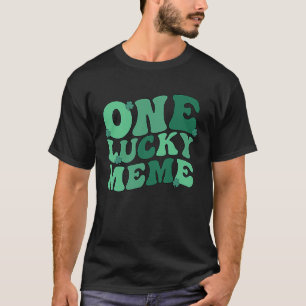 ラッキーミーム祖母セントパトリックの日ミームグランド Tシャツ