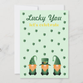 ラッキーユレッツ祝格言 招待状