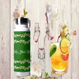 ラッキーユーグリーンシャームロックSaint patricks dayアイルランド ウォーターボトル