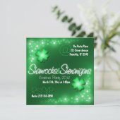 ラッキーライト – シャムロック&シェナニガン招待状 招待状 (スタンド正面)