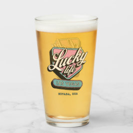 ラッキーライフラスベガスネバダ タンブラーグラス
