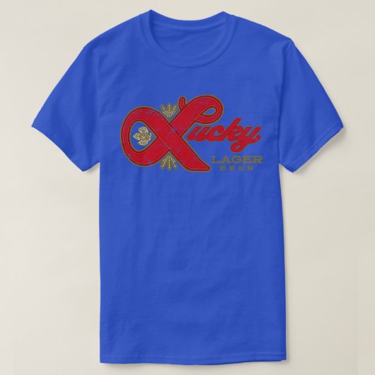 ラッキーラガー Tシャツ (デザイン正面)