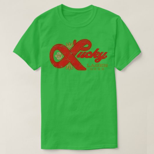 ラッキーラガー Tシャツ (デザイン正面)