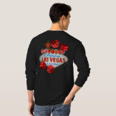 ラッキーラスベガス長袖Tシャツ Tシャツ (裏面フル)