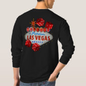 ラッキーラスベガス長袖Tシャツ Tシャツ (裏面)