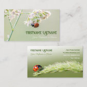 ラッキーラディバグの幸運なお客様！名刺 名刺 (正面/裏面)