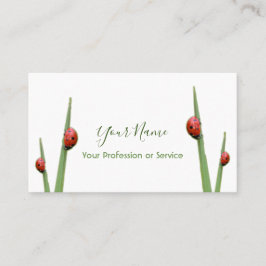 ラッキーラディバグを持つラッキークライアント! 名刺