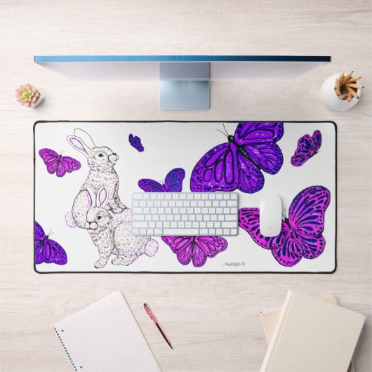 ラッキーラビット デスクマット (オフィス1)