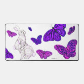 ラッキーラビット デスクマット (正面)