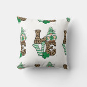 ラッキーラブ格言セントパトリックの日 クッション (正面)
