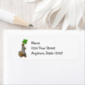 ラッキーリス差出人住所ラベル ラベル (インサイチュ)